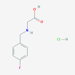 N-[(4-Fluorophenyl)methyl]-glycine HydrochlorideͼƬ