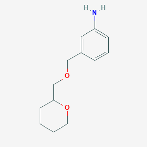 3-[(Oxan-2-ylmethoxy)methyl]anilineͼƬ