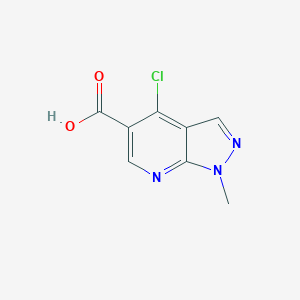 4-chloro-1-methyl-1H-pyrazolo[3,4-b]pyridine-5-carboxylicacidͼƬ