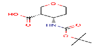 (3S,4S)-4-(tert-butoxycarbonylamino)tetrahydropyran-3-carboxylicacidͼƬ