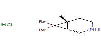 (1R,6R)-7,7-dibromo-6-methyl-3-azabicyclo[4,1,0]heptanehydrochlorideͼƬ