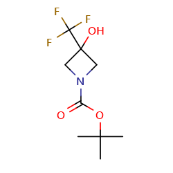 Tert-butyl3-hydroxy-3-(trifluoromethyl)azetidine-1-carboxylateͼƬ