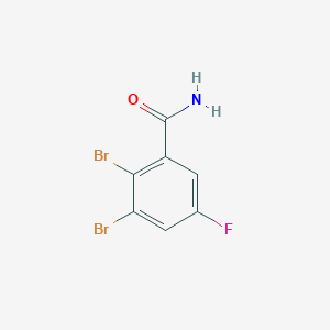 2,3-Dibromo-5-fluorobenzamideͼƬ