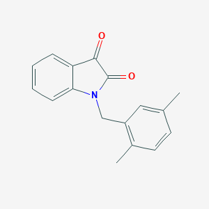 1-[(2,5-dimethylphenyl)methyl]-2,3-dihydro-1H-indole-2,3-dioneͼƬ