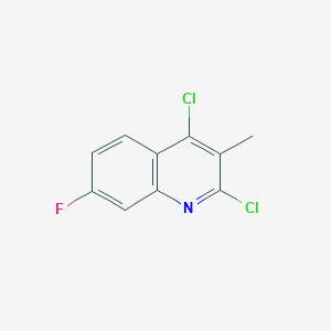 2,4-dichloro-7-fluoro-3-methylquinolineͼƬ