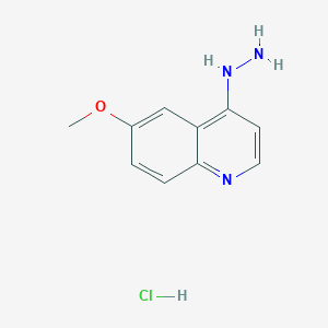 4-Hydrazino-6-methoxyquinoline HydrochlorideͼƬ