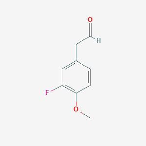 (3-Fluoro-4-methoxyphenyl)acetaldehydeͼƬ