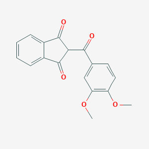 2-(3,4-dimethoxybenzoyl)-1H-indene-1,3(2H)-dioneͼƬ