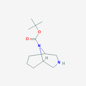 Tert-butyl3,9-diazabicyclo[3,3,1]nonane-9-carboxylateͼƬ