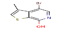 4-bromo-3-methyl-thieno[2,3-c]pyridin-7-olͼƬ