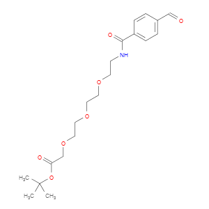 tert-Butyl 1-(4-Formylphenyl)-1-oxo-5,8,11-trioxa-2-azatridecan-13-oateͼƬ