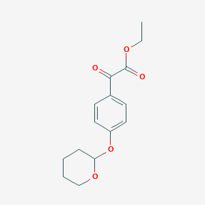 Ethyl 4-(2-tetrahydro-2H-pyranoxy)benzoylformateͼƬ