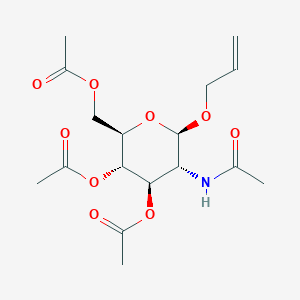 Allyl 2-Acetamido-3,4,6-tri-O-acetyl-2-deoxy--D-glucopyranosideͼƬ