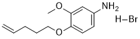 m-Anisidine,4-(4-pentenyloxy)-,hydrobromideͼƬ