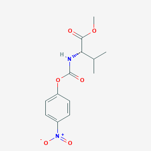 N-(4-Nitrophenoxycarbonyl)-L-valine Methyl EsterͼƬ