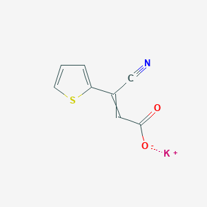 potassium 3-cyano-3-(2-thienyl)acrylateͼƬ