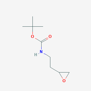 tert-Butyl N-[2-(Oxiran-2-yl)ethyl]carbamateͼƬ