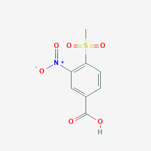 4-Methanesulfonyl-3-nitro-benzoic acidͼƬ