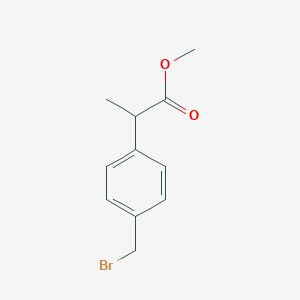 4-(Bromomethyl)--methyl-benzeneacetic Acid Methyl EsterͼƬ