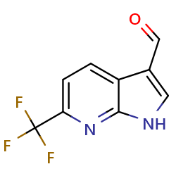 6-(trifluoromethyl)-1H-pyrrolo[2,3-b]pyridine-3-carbaldehydeͼƬ