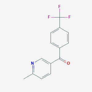 2-Methyl-5-(4-Trifluoromethylbenzoyl)pyridineͼƬ