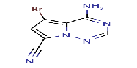 4-amino-5-bromopyrrolo[2,1-f][1,2,4]triazine-7-carbonitrileͼƬ