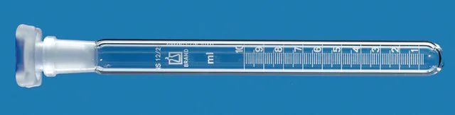 BRAND<sup>?</sup> test tube, graduated, glass