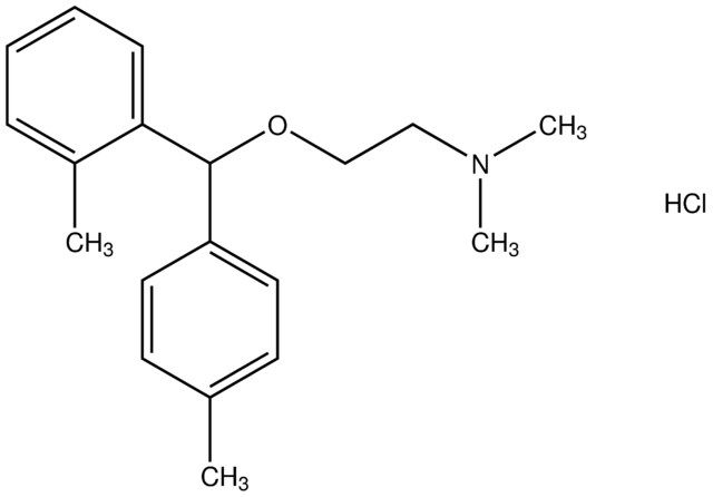 N,N-dimethyl-2-[(2-methylphenyl)(4-methylphenyl)methoxy]ethanamine hydrochloride