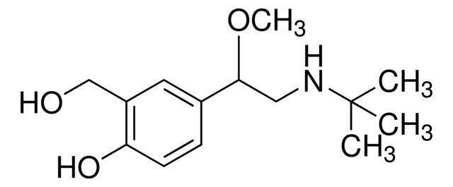 4-[2-(<i>tert</i>-Butylamino)-1-methoxyethyl]-2-(hydroxymethyl)phenol