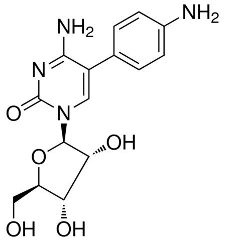 4-AMINO-5-(4-AMINOPHENYL)-1-((2R,3R,4S,5R)-3,4-DIHYDROXY-5-(HYDROXYMETHYL)TETRAHYDROFURAN-2-YL)PYRIMIDIN-2(1H)-ONE