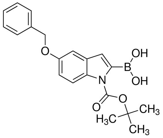 5-Benzyloxy-1-Boc-indole-2-boronic acid