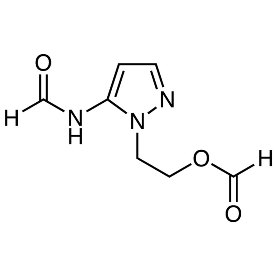 5-Formamido-1-[2-(formyloxy)ethyl]pyrazole