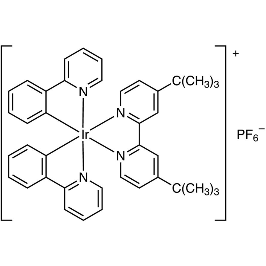 (4,4'-Di-tert-butyl-2,2'-bipyridine)bis[(2-pyridinyl)phenyl]iridium(III) Hexafluorophosphate