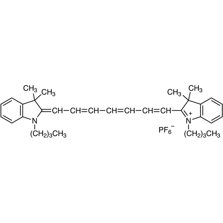 1,1'-Dibutyl-3,3,3',3'-tetramethylindotricarbocyanine Hexafluorophosphate