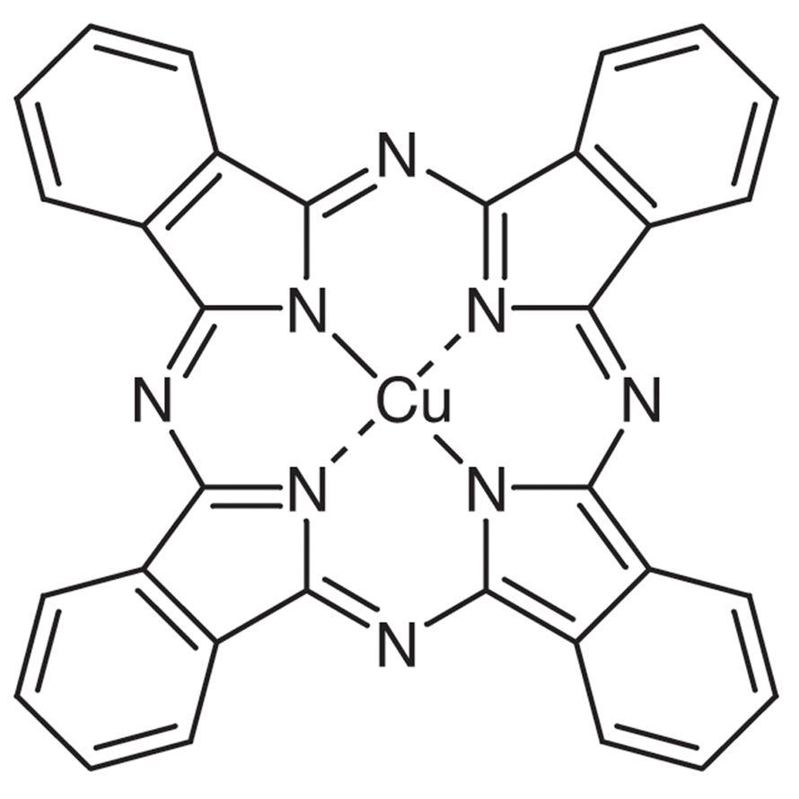 Copper(II) Phthalocyanine (-form)