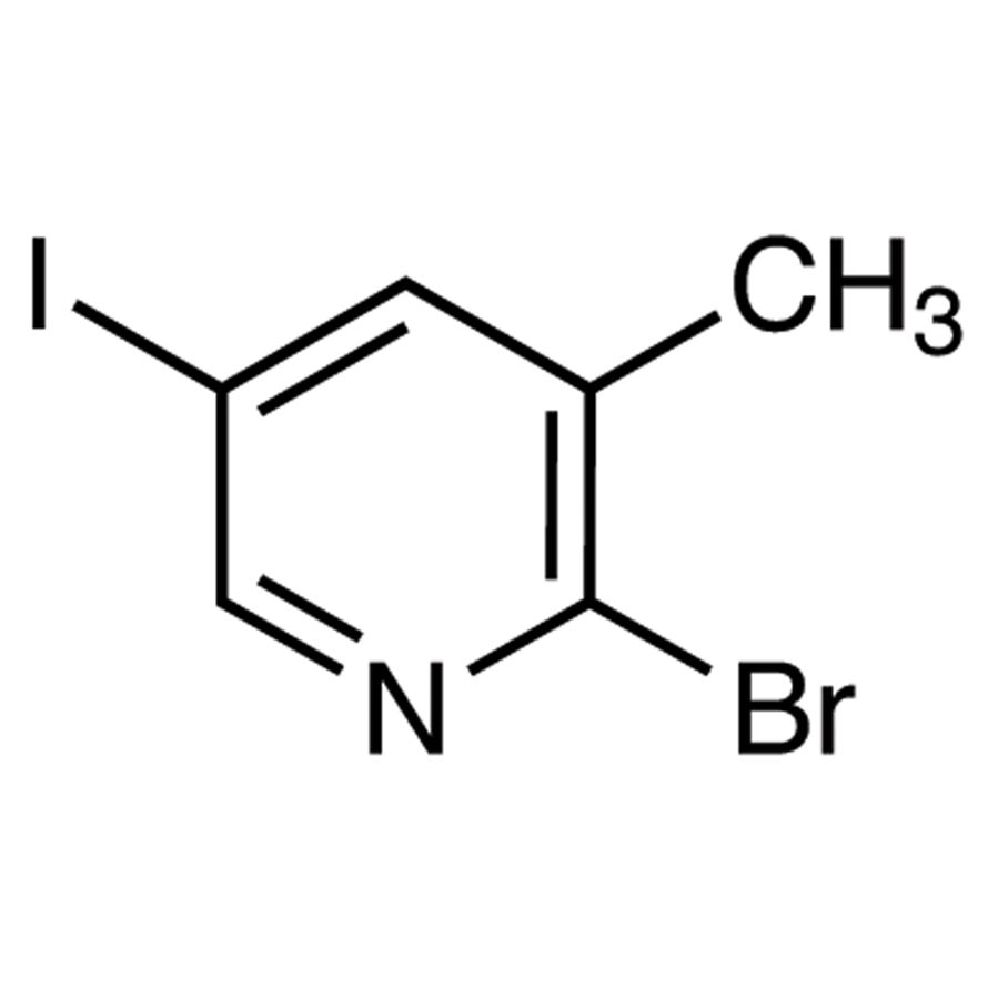 2-Bromo-5-iodo-3-methylpyridine