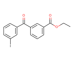 3-ethoxycarbonyl-3'-iodobenzophenone