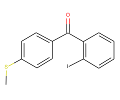 2-iodo-4'-thiomethylbenzophenone