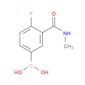 4-Fluoro-3-(methylcarbamoyl)phenylboronic acidͼƬ