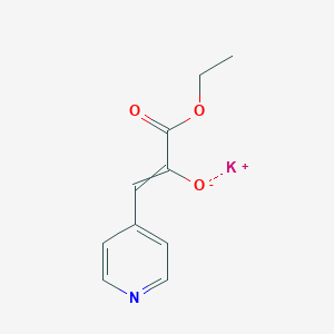 potassium 3-ethoxy-3-oxo-1-(pyridin-4-yl)prop-1-en-2-olateͼƬ