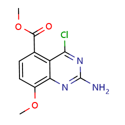 methyl2-amino-4-chloro-8-methoxy-quinazoline-5-carboxylateͼƬ