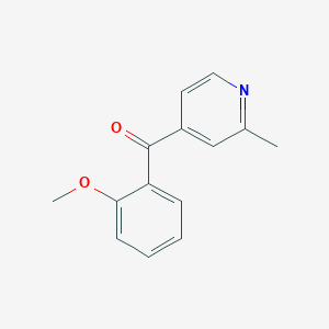 4-(2-Methoxybenzoyl)-2-methylpyridineͼƬ