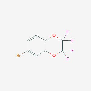 6-Bromo-2,2,3,3-tetrafluoro-1,4-benzodioxaneͼƬ