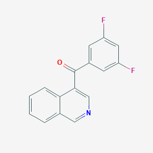 4-(3,5-Difluorobenzoyl)isoquinolineͼƬ