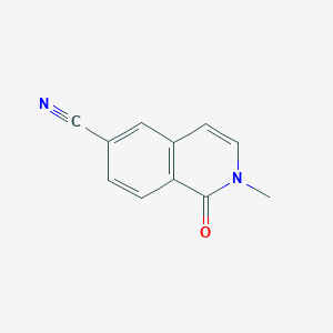 1,2-Dihydro-2-methyl-1-oxoisoquinoline-6-carbonitrileͼƬ