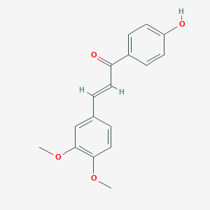 (2E)-3-(3,4-dimethoxyphenyl)-1-(4-hydroxyphenyl)prop-2-en-1-oneͼƬ