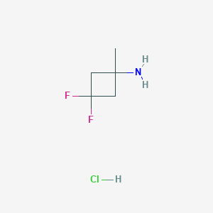 3,3-Difluoro-1-methylcyclobutanaminehydrochlorideͼƬ