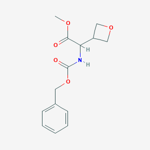 methyl2-(benzyloxycarbonylamino)-2-(oxetan-3-yl)acetateͼƬ