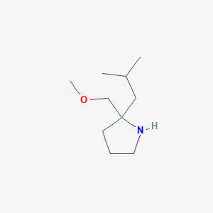 2-(methoxymethyl)-2-(2-methylpropyl)pyrrolidineͼƬ