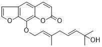 8-(7-Hydroxy-3,7-dimethyl-2,5-octadienyloxy)psoralenͼƬ